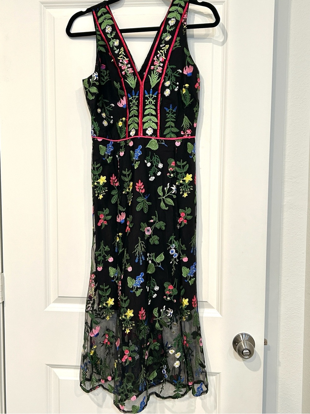 Sam Edelman Botanical Semisheer Dress